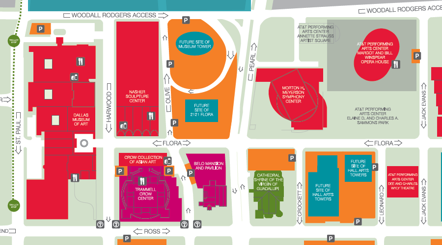 Bishop Arts District Map